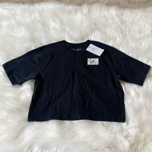 WOMENS JORDAN CROPPED OVERSIZED TSHIRT